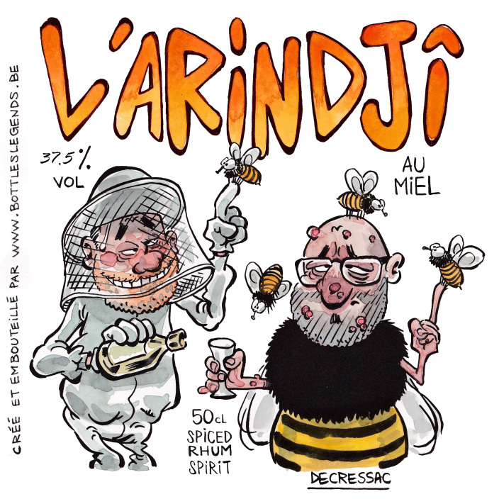 Rhum Brun - Cardamome - Ecorces d'Oranges et Miel